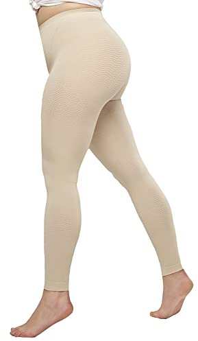 SOLIDEA Dame Leggings Long Vorbeugende Abgestufte Kompressio