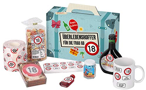 Lustapotheke® Überlebenskoffer für die junge Frau ab 18 (8 teilig)