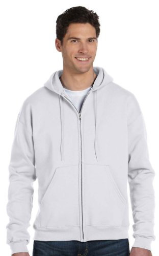 Champion mens Eco 9 oz. Full-Zip Hood(S800)-SILVER GREY-XL