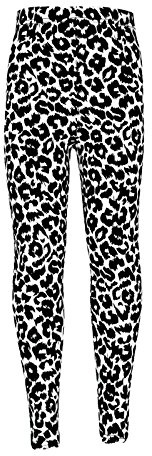 A2Z 4 Kids Girls Legging Comic Graffiti Floral Leopard - Legging Leopard Snow 13