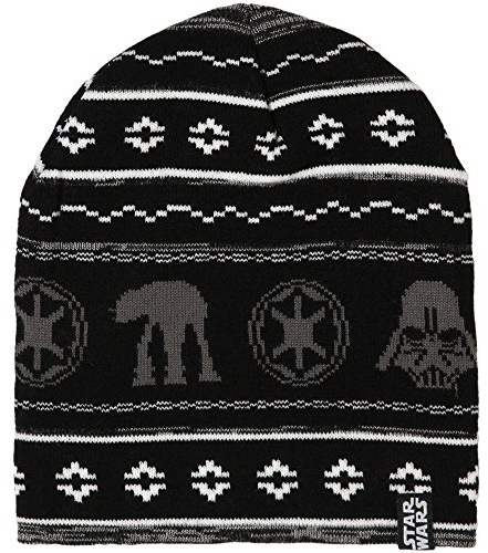 Star Wars Holiday Knit Beanie Hat Black
