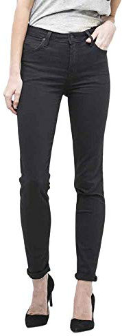 Lee Damen Scarlett High Jeans, Schwarz (Black Rinse Ae47), 27W / 33L