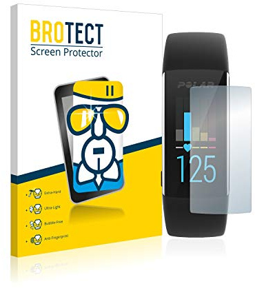 BROTECT Schutzglas für Polar A370 | Transparenter Displayschutz Made in Germany Schutzfolie Panzer Folie Glas 9H Anti-Fingerprint Einfache Montage Clear