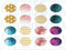 Vintageparts Motivbogen Glitter für 25 x 18 mm Cabochons Schmuck selber Machen