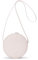 YONBEN Damen Rund Umhängetasche Mappe, Mode Kreis Crossbody Geldbeutel-Kupplungs-Handtasche (Beige/Canvas)