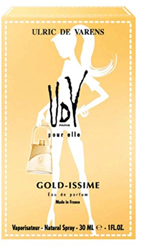 Eau de Parfum pour elle Gold Issime, 30 ml