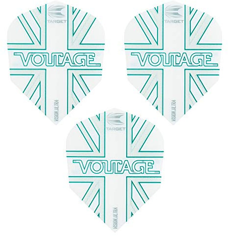 TARGET Rob Cross Voltage Dart Flights, Vision Ultra, No2 Standard, 100 Mikron (3 Sets)