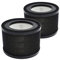 PUREBURG PM501 Replacement True HEPA Filters Compatible with PureMate PM501 3-in-1 Compact HEPA Air Purifier,H13 3-Stage Filtration Air Clean Dust VOCs,2-Pack