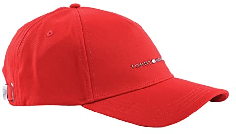 TOMMY HILFIGER SPWM TH Varsity 1985 Downtown Cap Deep Crimson