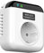 Enchufe de termostato Remoto programable enchufable WiFi, Controlador de Temperatura de Control por Voz con aplicación Compatible con Amazon Alexa, Amazon Echo, Google Home