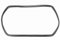 Guarnizione in gomma per porta del forno, con 4 ganci, compatibile con Ariston/Indesit/Whirlpool C00111687-482000022818 (400 x 290 mm – 4H)