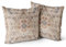 Snylcce 2er Set Boho Kissenbezüge Dekokissen 50 x 50 Samt Soft Kissenbezug Böhmischer Retro Ethno Dekorative Kissenhülle Zierkissenbezüge für Sofa Schlafzimmer Wohnzimmer Zuhause Dekoration Braun