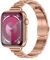 Tasikar Dünnes Metall Armband Kompatibel mit Apple Watch Armband 42mm(Series 10) 41mm 40mm 38mm Damen Edelstahl Ersatzarmband Kompatibel mit iWatch Ultra SE Series 10 9 8 7 6 5 4 3, Roségold