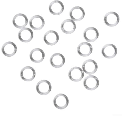 Clear Plastic Roman Blind Rings, 14mm Diameter, Suitable for Roman Blinds (50pcs)