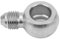 Stainless Steel AN-4 Adapter, Practical Fitting Accessory for Banjo S, Eye Banjo Adapter, AN-4 Fitting, AN-4 S Fitting, AN-4 Banjo Adapter
