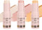Riroenst 3 Count Matte Foundation Stick Make-up, mittlere Deckkraft aufbaubar, vielseitig einsetzbar Cream Concealer Stick, Contour & Highlight Bronzer Stick, tierversuchsfrei & vegan