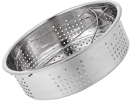 OKUMEYR Olla De Vapor Vaporera Para Cocinar Cesta Vaporera Resistente Al Calor y Desgaste