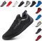 Hitmars Chaussures Pieds Nus Homme Femme Barefoot Chaussures Minimalistes Antidérapant Fitness Extérieur Noir EU 41