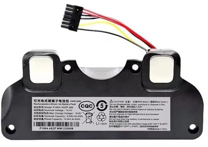 Compatible con Cecotec Conga 5090 5490 6090 7090 Robot Aspirador Batería de Repuesto de 12800 mAh 18650 Accesorios(14.4V 4000mah)