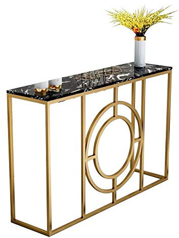 Konsolentisch im chinesischen Stil, elegante Marmorplatte für Wohnzimmer, Hotel und Eingangsdekoration