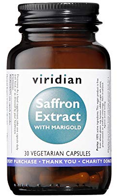 Viridian Saffron Extract 30mg with Marigold - 30 Vegicaps