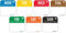 Vogue S151 Tag der Woche Etiketten Set