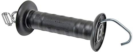 VOSS.farming Torgriff für Weidezaun groß mit Haken und 20mm Bandverbinder Weidezaunband