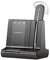 Plantronics 945707 - Auricular Inalámbrico Profesional para llamadas, Compatible con Ordenadores, Smartphones y Tablets, Bluetooth (120 Metros de Alcance) y 9 Horas de Conversación, Negro
