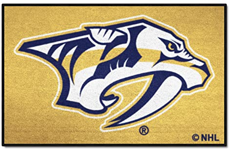 FANMATS NHL Nashville Predators Startermatte, klein, Schwarz