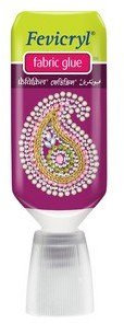 2 x Fabric Glue No Stitch Strong Sequins Glue Textile Glue Diamante Gems Glue 30ml