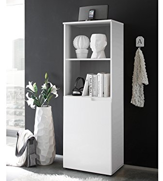 möbelando Regal Aktenregal Bücherregal Holzregal Büroregal Mehrzweckregal Suzette I
