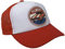 HELLMOTORS Kinder Trucker Mesh Cap Chevy Oldschool Kappe Rot Basecap