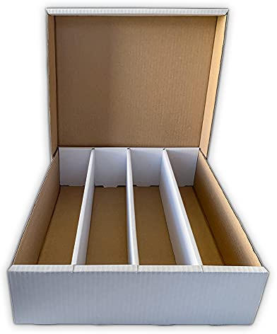 Arkero-G Storage Box Aufbewahrungsbox/Sammelkarten Kiste für 4000 Karten wie Magic, Pokemon, Yugioh Monster Papp-Karton