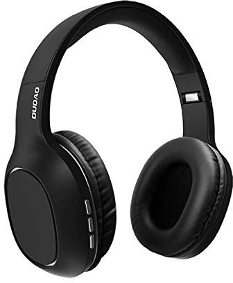 DUDAO Wireless Bluetooth Headphones with Micro SD Card Slot Headphones Bluetooth for iPhone Samsung Huawei Other Devices Compatible with TV Monitoc Laptop