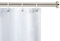 WENKO Teleskop-Duschstange Luz, ausziehbare Duschvorhangstange inkl. Wandadapter zum Klemmen, einfache Wandmontage - Befestigung ohne Bohren, aus rostfreiem Edelstahl, Ø 28 mm x 70-115 cm, Chrom