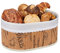 Relaxdays Bread Basket, Paris Design, Bamboo, Removable Fabric Insert, H x W x D: 16 x 34 x 23.5 cm, Natural