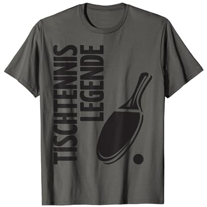 Tischtennis Legende Outfit Tischtennisschläger Tischtennis T-Shirt