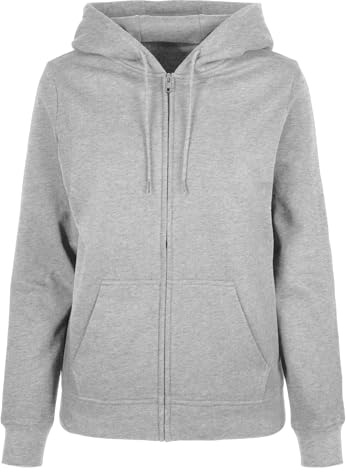 Build Your Brand Damen Bb009-ladies Basic Zip Hoody Hooded Sweatshirt (1er Pack)