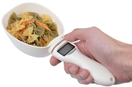 BestAlice Cucchiaio Dosatore Elettronico, Bilancia a Cucchiaio Digitale 800g/1g Cucchiaio Dosatore per Alimenti, Bilancia per Alimenti Multifunzionale Tazza per Cucina per Animali Domestici Ristorante