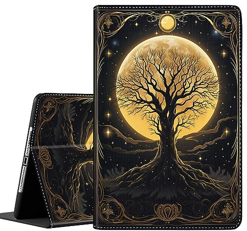 Funda para iPad de 10ª generación (versión 2022) de 10.9 pulgadas, funda protectora duradera a prueba de golpes para el nuevo iPad de 10ª generación de 10.9 pulgadas 2022, árbol abstracto
