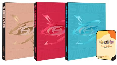 ATEEZ Album - THE WORLD EP.FIN : WILL A VER. + DIARY VER. + Z VER. 3 Album Full Set+Pre Order Benefits+BolsVos Exclusive K-POP Inspired Digital Planner, Sticker Pack for Social Media