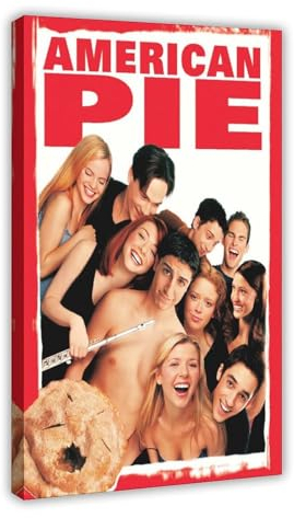 DESHVA American Pie Poster Leinwand Poster Schlafzimmer Dekor Sport Landschaft Büro Zimmer Dekor Geschenk Rahmenstil 20 x 30 cm