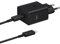 Samsung Caricabatteria Super Fast Charging 45W (con cavo) USB-C to USB-C, caricabatterie originale EP-T4511 45W, Nero
