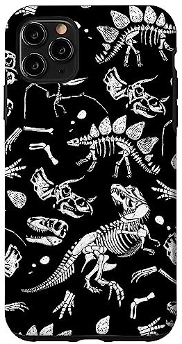 iPhone 11 Pro Max Dinosaur Dinos Prehistoric Animals Bones Fossil Hunter Case