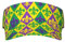 Visor Cap Sonnenhut Karneval-Lilien Karneval-Lilien