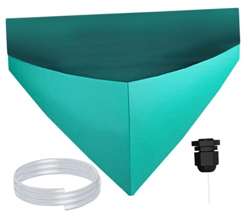 XLWLLNJ Air Conditioner Cleaning Cover, Mini Split Cleaning Tool Cleaning Tool Dust Washing Clean Bag for Home, Green with 1m Hose