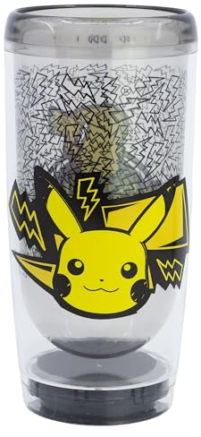 Stor Gobelet en plastique à double paroi anti-retournement Pokémon 625 ml