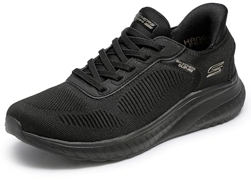 Skechers Damen Hands Free Slip-ins Bobs Squad Chaos-Current MuseSneaker