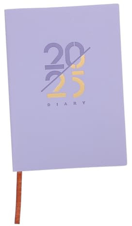 Tragbares Terminkalender Notizbuch A5 Tagesplaner 2025 für Arbeit