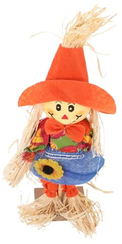 Milisten Halloween Deko Vogelscheuche Für Garten Cartoon-vogelscheuchen-Dekoration Für Herbstfeste Party-deko Und Outdoor-Garten Langlebig Und Einfach Aufzustellen